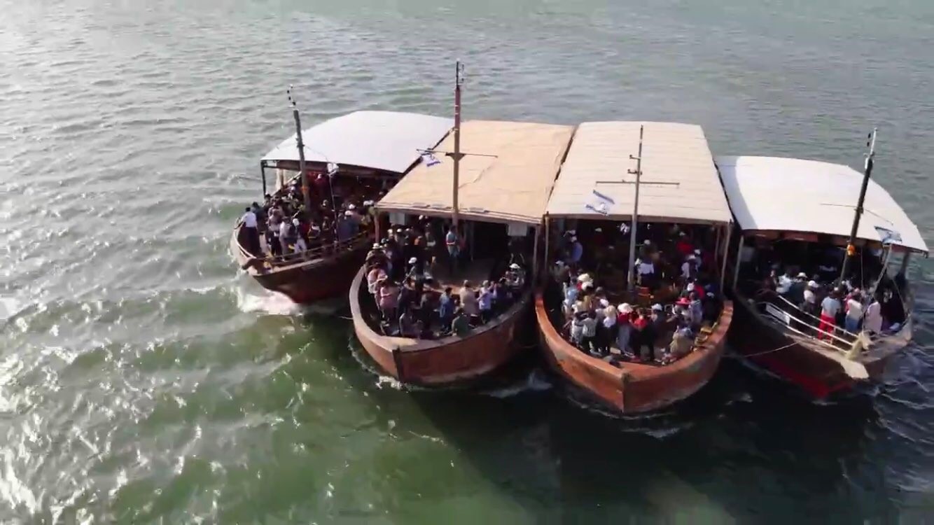 Pastor Chris at the Sea of Galilee
