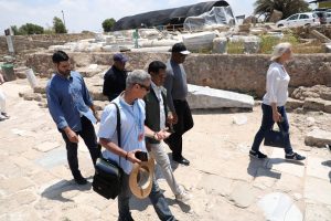 Pastor Chris in Caesarea, Israel