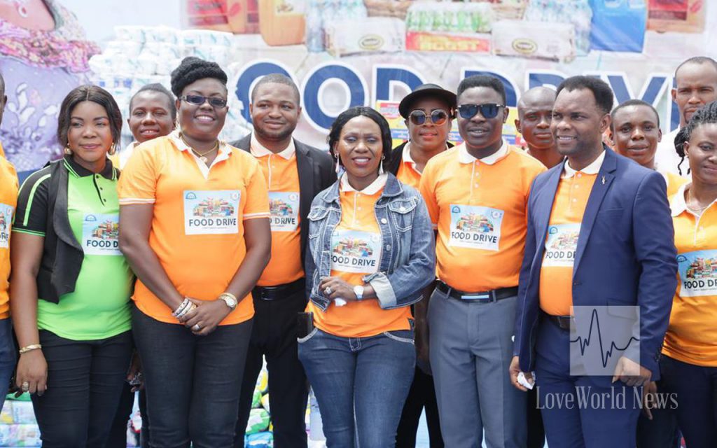 The Organizers Of The Food Drive