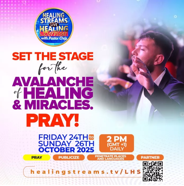 We are preparing for another extraordinary edition of the Healing Streams Live Healing Services with Pastor Chris Oyakhilome.